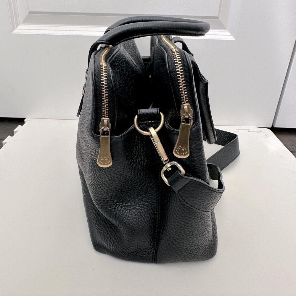 GiGi New York Black Satchel - Picture 4 of 12